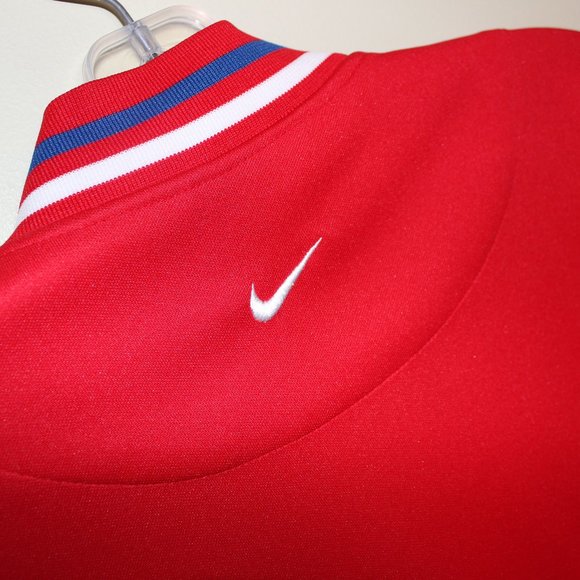 vintage 2002 Philadelphia 76ers Sixers snap-on warm-up jersey Nike Rewind 77 NBA - Picture 8 of 10